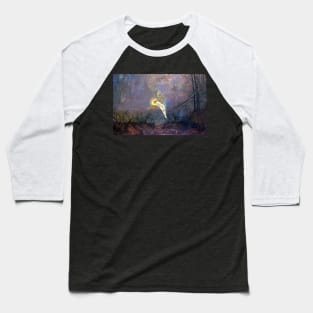 Midsummer Night - John Atkinson Grimshaw Baseball T-Shirt